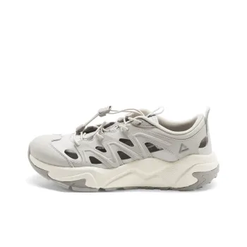 PEAK Pole Hole Shoes Clogs Men's Beige Gray