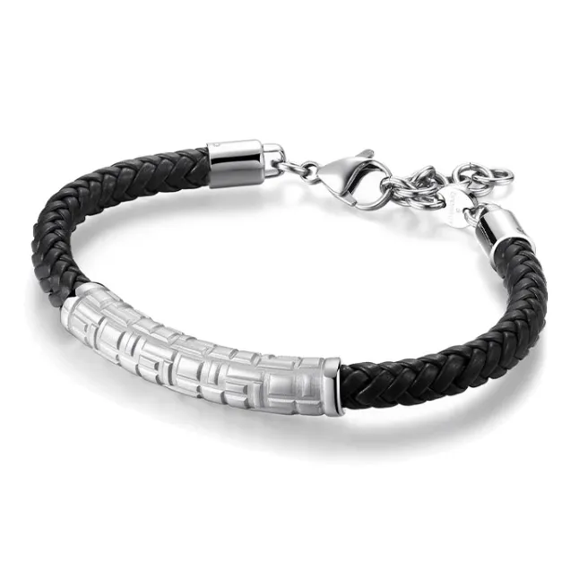 BROSWAY Titanium Steel Bracelets Men's Black-0