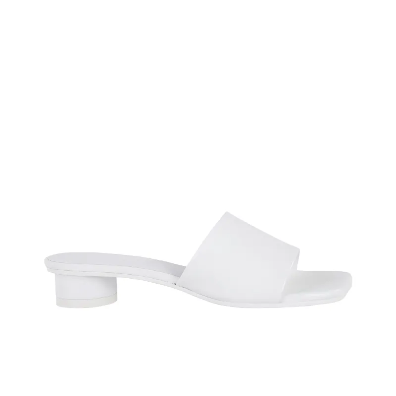 MM6 Maison Margiela Slide Slippers 3cm Women's White-1