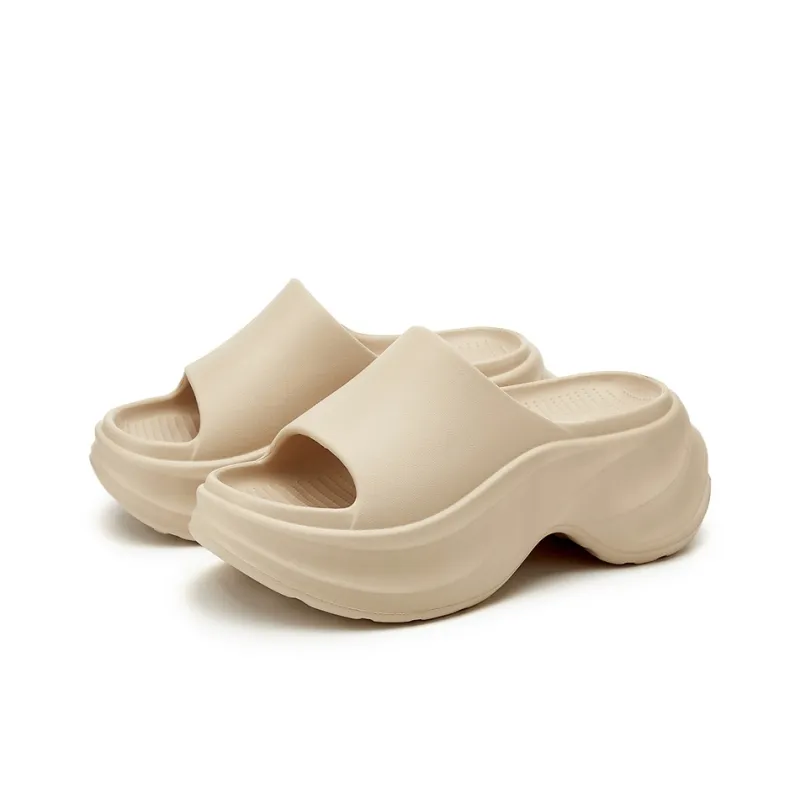Mulinsen Cut Out Slip Resistant Abrasion Resistant Slide Slippers Women's-16
