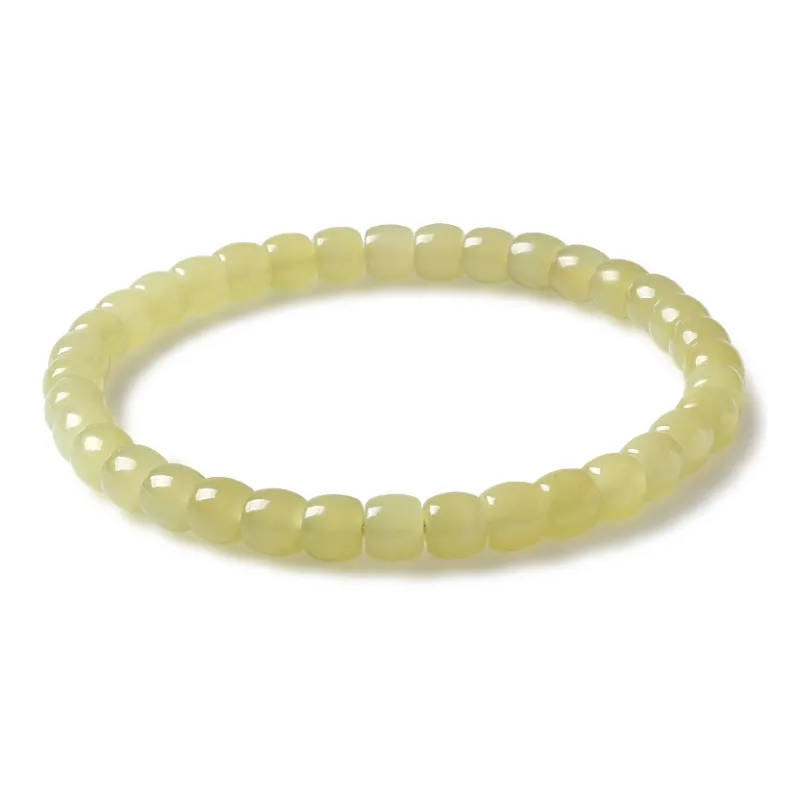 YINXIANGMOU Hetian Jade Bracelets Yellow Jade Women's-0