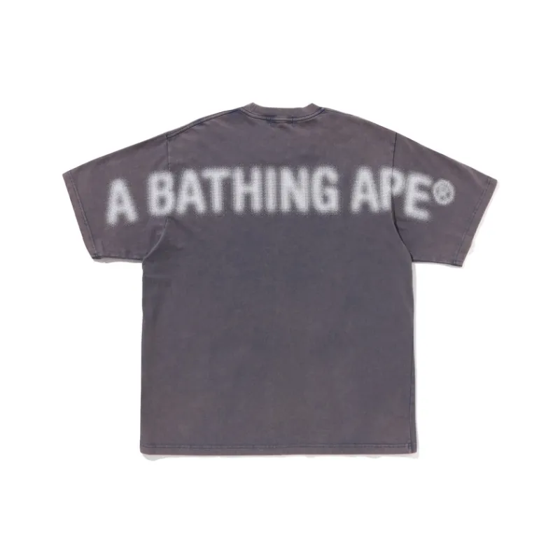 A BATHING APE Pigment Print Ape Head Relaxed Fit Tee-2