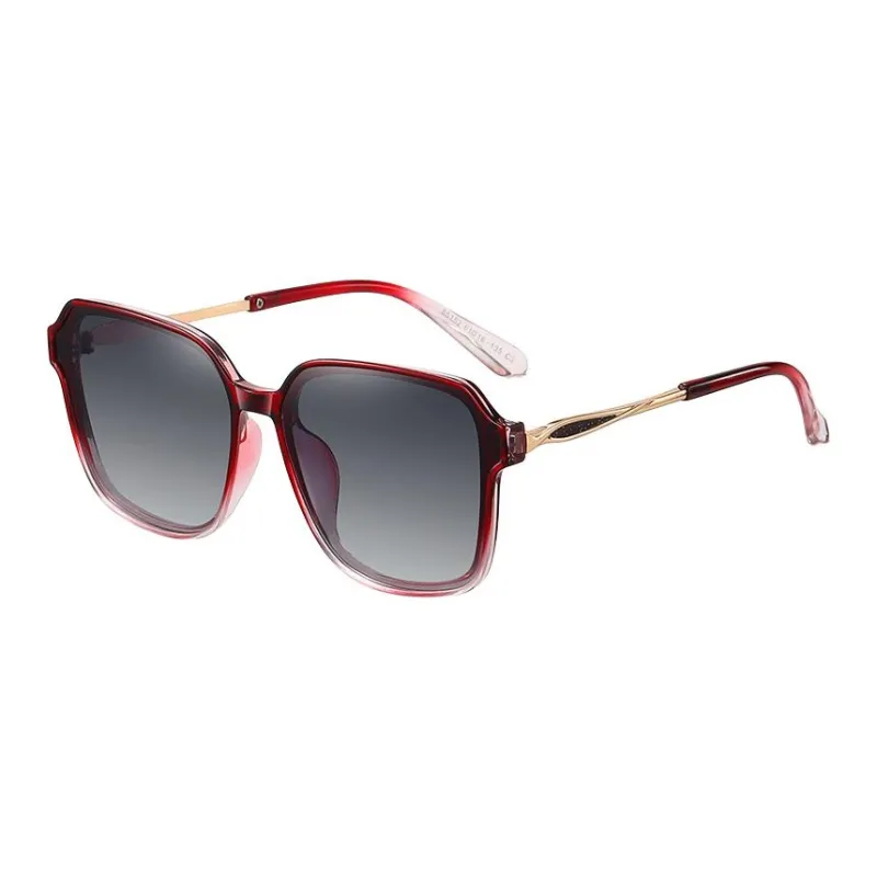 AAJF PC Metal Square Sunglasses Women's-3