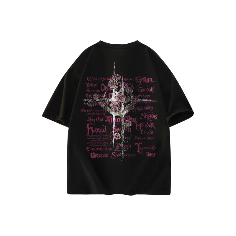 HUANQIU T-Shirts Unisex-6