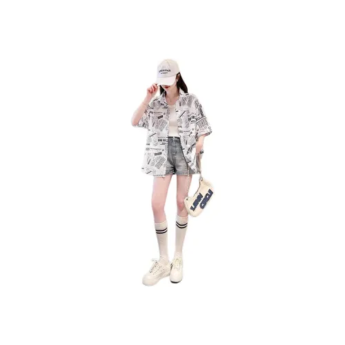 Mu Xiao Xin Shirts Women's Image Color
