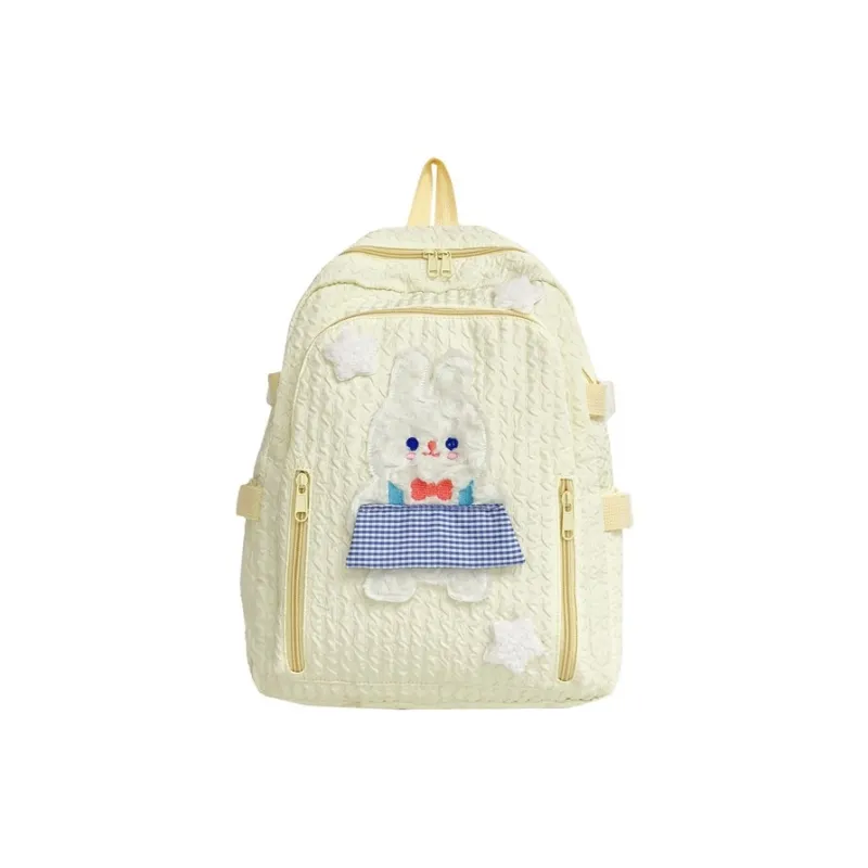 WICKBUEN Composite Cloth Backpack And Outbound Bag Women's Multicolor-2