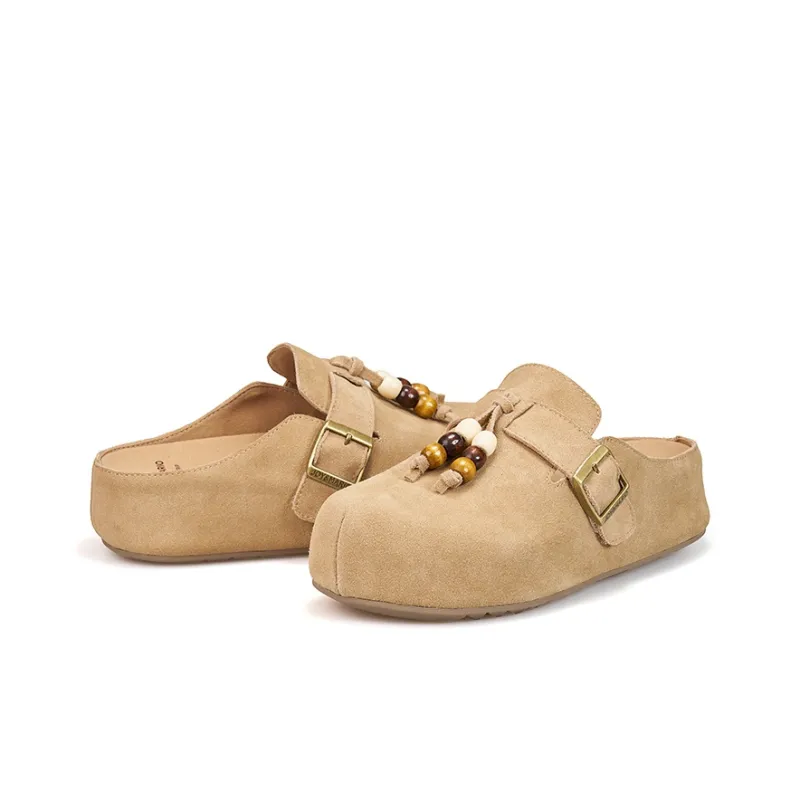 Joy&Mario Slip Resistant Quick Dry Closed Toe Slippers Women's-4