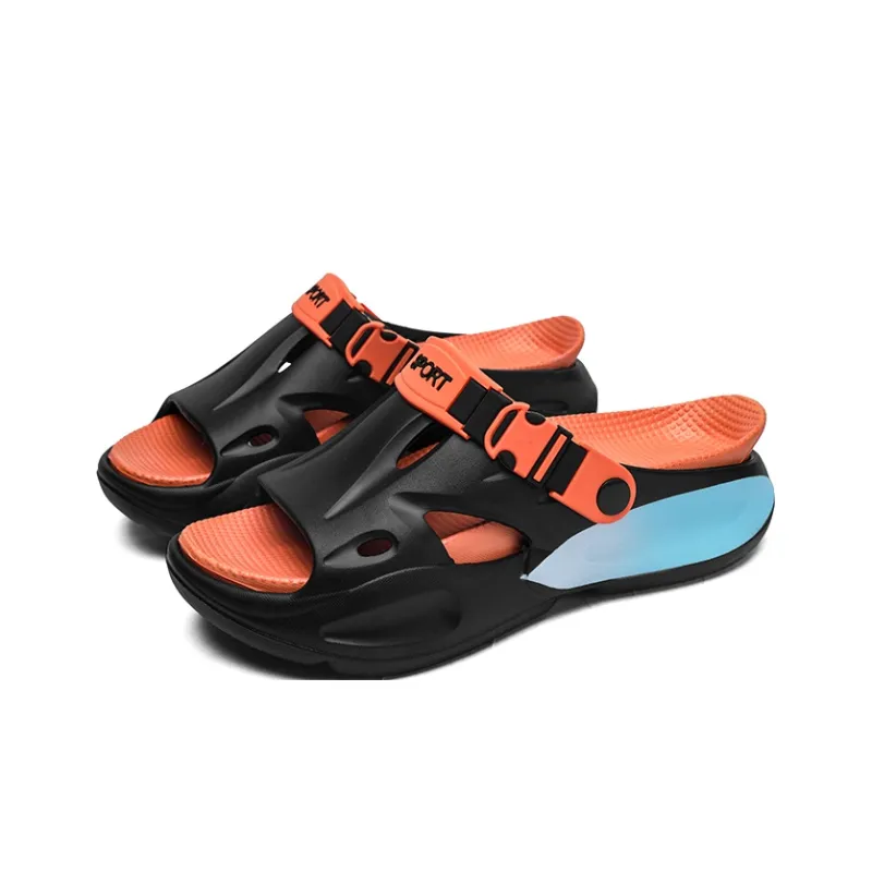 Ncmt Slip Resistant Odor Resistant Abrasion Resistant Quick Dry Cushioning Slide Slippers Unisex-14