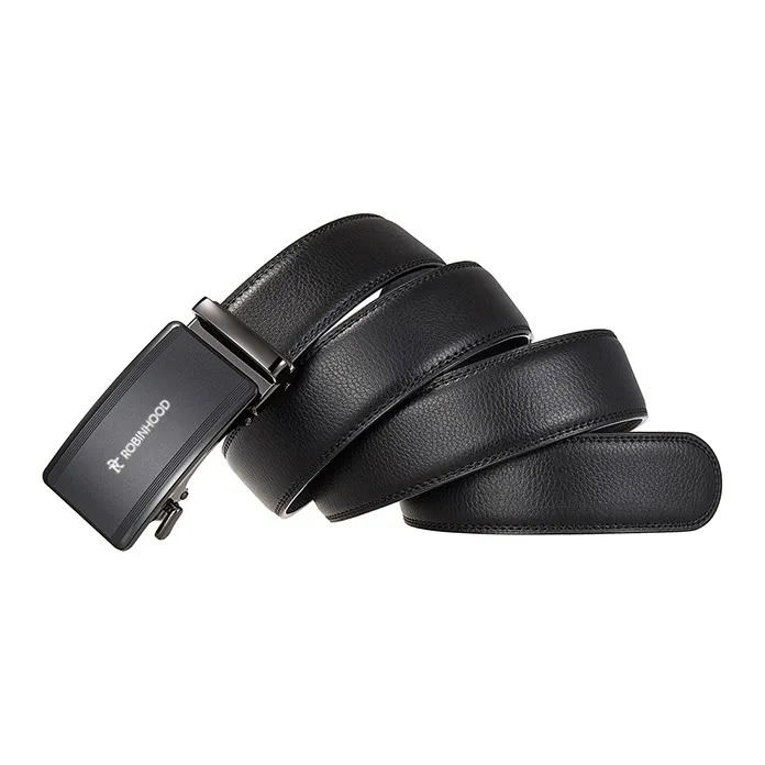 ROBINHOOD Second Cow Leather Belts Men's Width 3.5CM-2