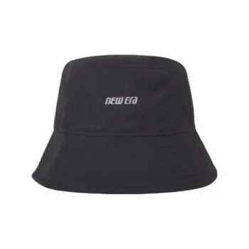 New Era Polyester Bucket Hats Unisex Black