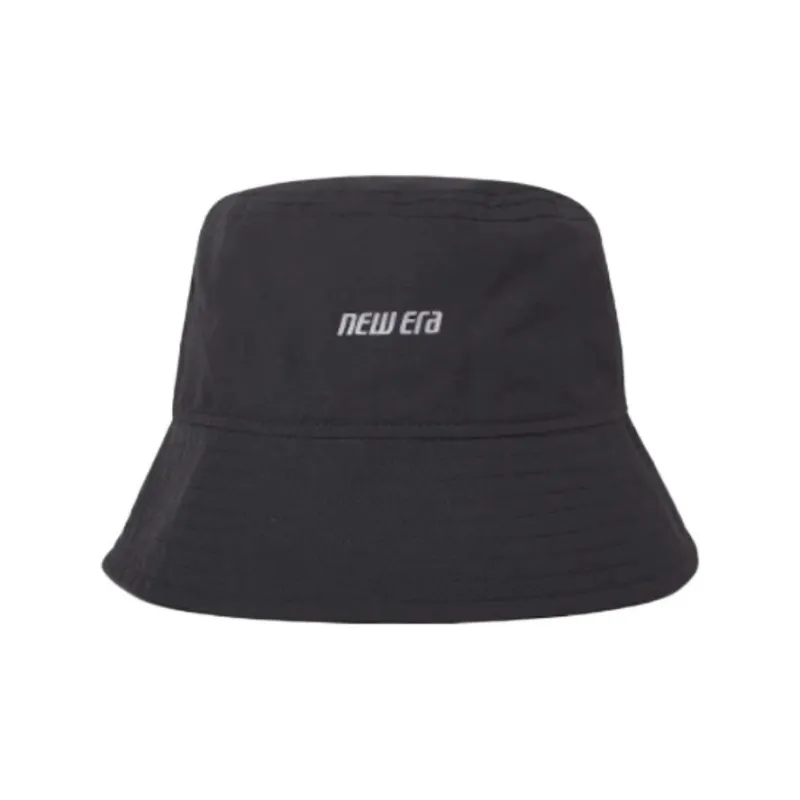 New Era Polyester Bucket Hats Unisex Black-0