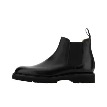 JOHN LOBB Lawry Short Chelsea Boots Men's Black