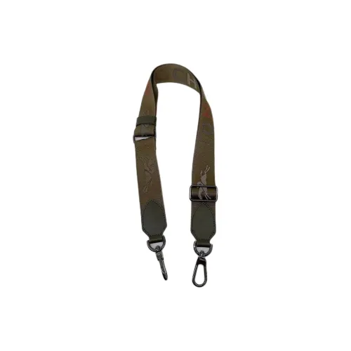 LONGCHAMP Polyester Bag Strap Unisex Green
