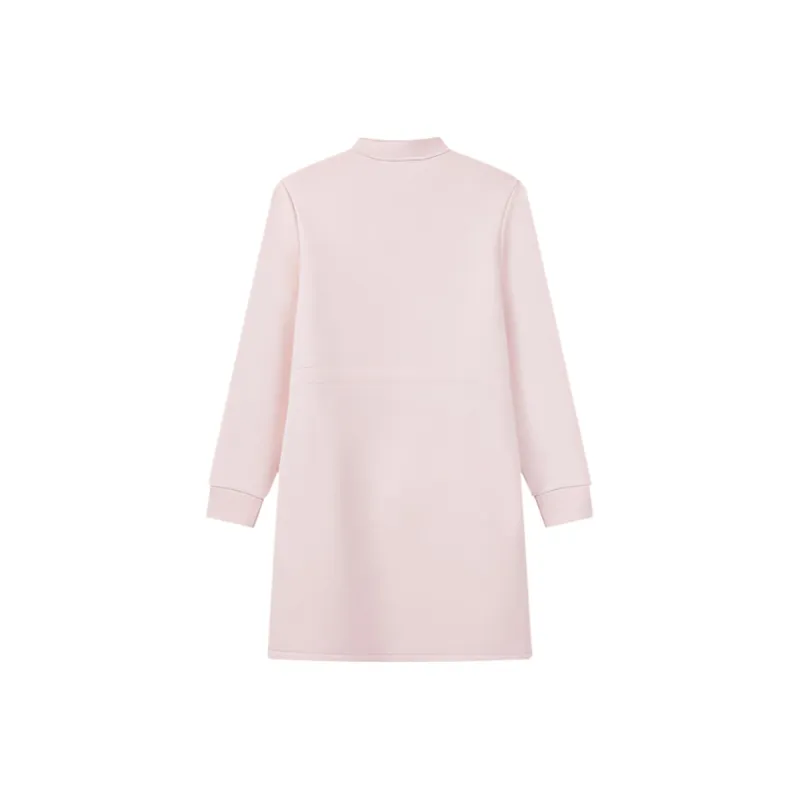 FILA Long Sleeved Dress Women's Sand Leather Pink-1