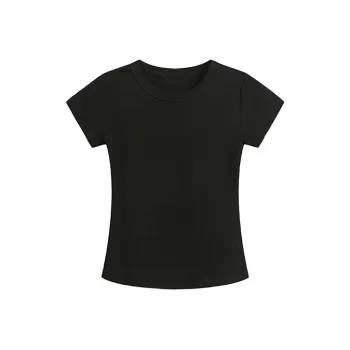 ZHIO Drop Shoulder Sleeve T Shirt Women's