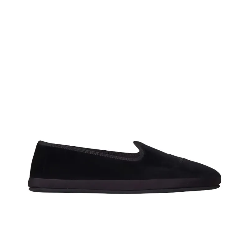 Loro Piana LP Venice Casual Single Shoes Women's Black-1