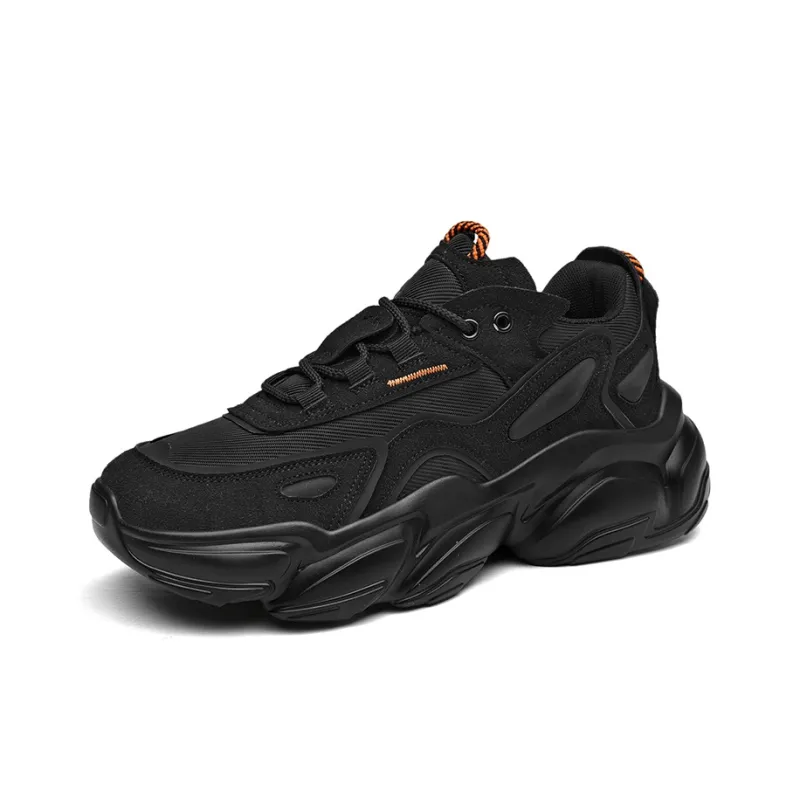 DEVIL AND ANGEL Height Increasing Slip Resistant Low Top Chunky Sneakers Unisex-25