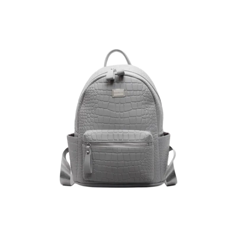Yalu PU Backpack Trumpets Women's Ecru/Silver/Gray/Black/Khaki/Brown/Coffee-8