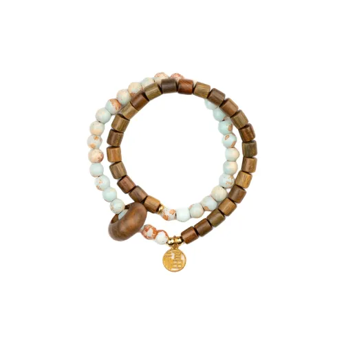 Xianyuan Green Sandalwood Bracelets Unisex
