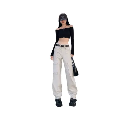 MPOX Cargo Pants Women's White