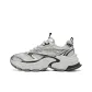 Geometric Gray Silver
