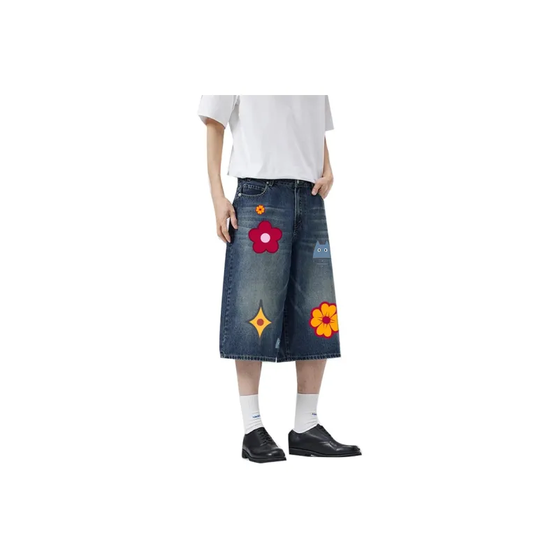 BLANC & ECLARE Denim Shorts Unisex-14