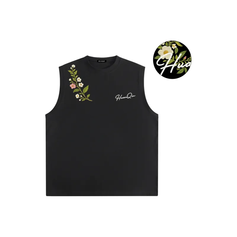 HUANQIU Tank Tops Unisex-8