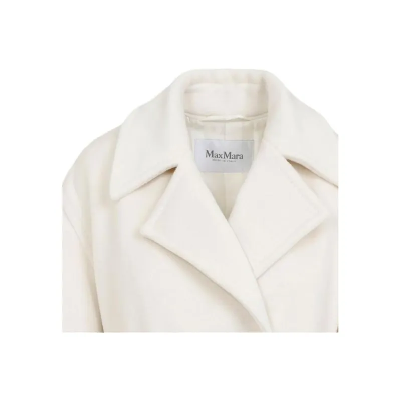MaxMara Fragore Belted Long Sleeved Coat-2