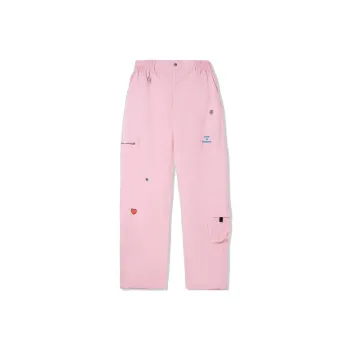 LiNing x TAKASHA,LIANMINGKUAN Casual Pants Women's Sheer Pink