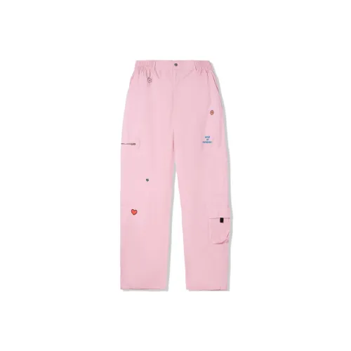 LiNing x TAKASHA,LIANMINGKUAN Casual Pants Women's Sheer Pink