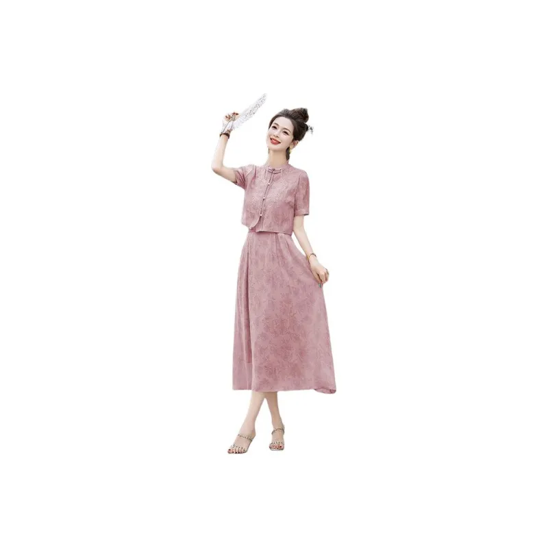 TEME Two Piece Skirt Sets Women's-3