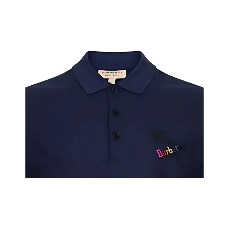 Burberry SS23 Polo Shirt Men's Navy-2