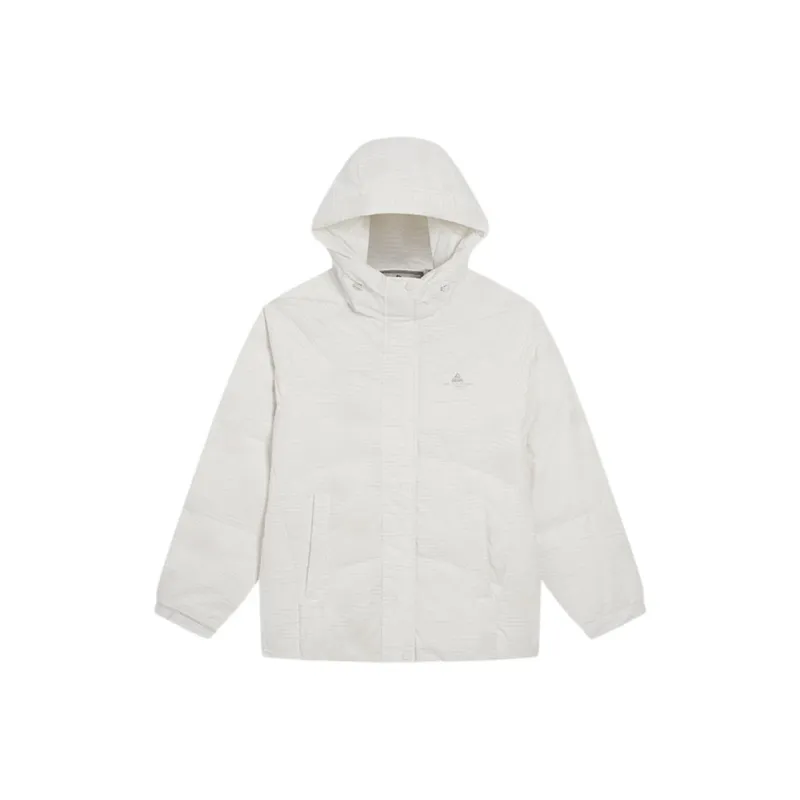 PEAK Puffer Jacket Women's Raw White-0