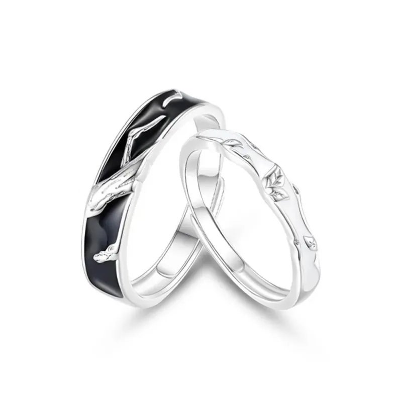 Golden Bliss S925 Silver Rings Unisex-0