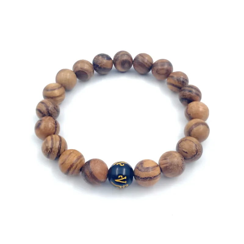 ERXI Sandalwood Wooden Bracelets Unisex-1