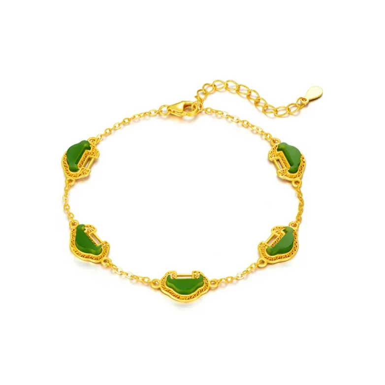 JINLIUFUJIXIANG Bracelets Jasper Women's-0