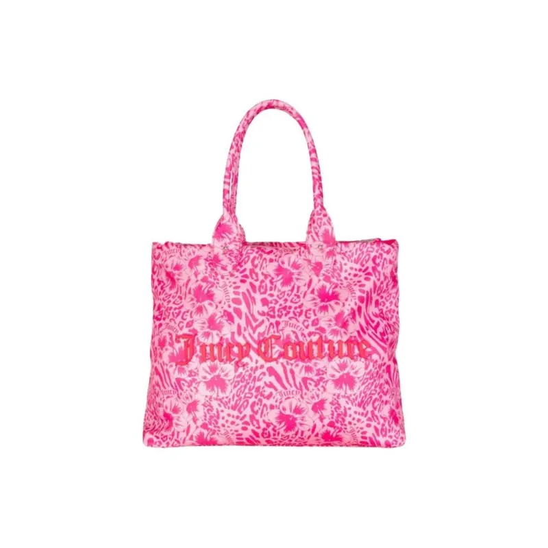 JUZI Fabric Handbag Regular Women's Pink-3