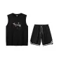 2 Pack (Black Top+Black Pants)
