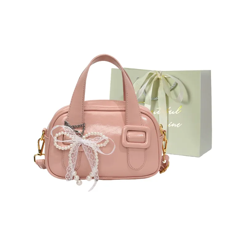 JIANGLIDA PU Bowling Bag, Handbag Regular Women's Multicolor-4