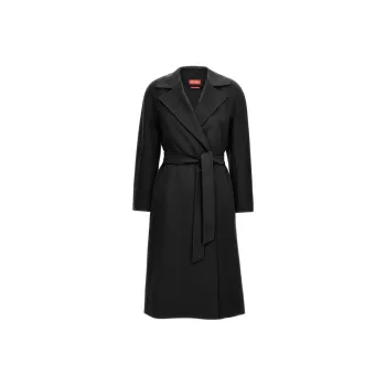 MaxMara Studio Coat Women's Black
