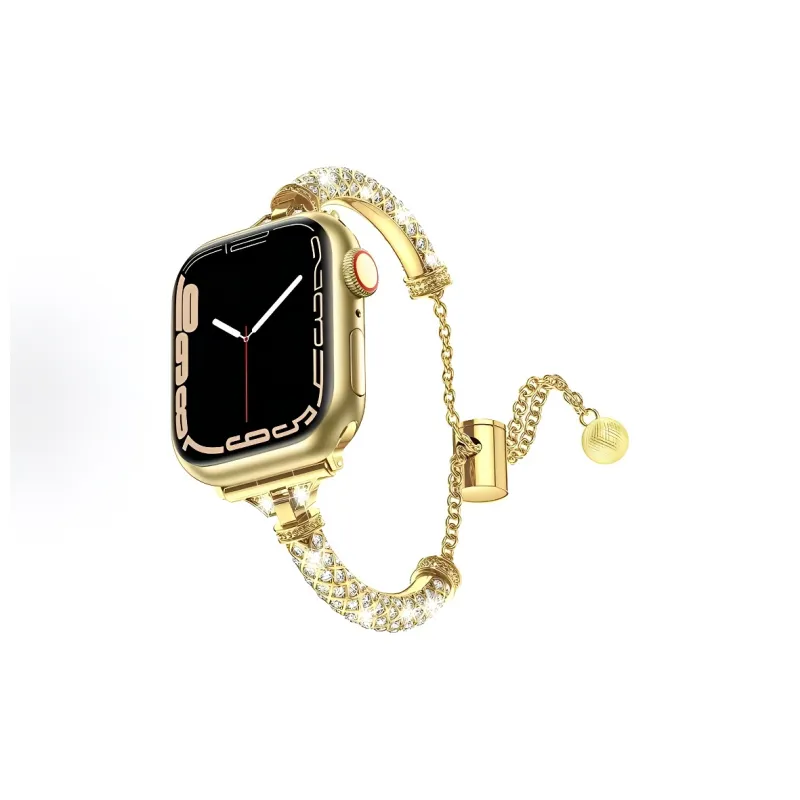 KVZUVUU Apple Compatibility Watch Band Metal-9
