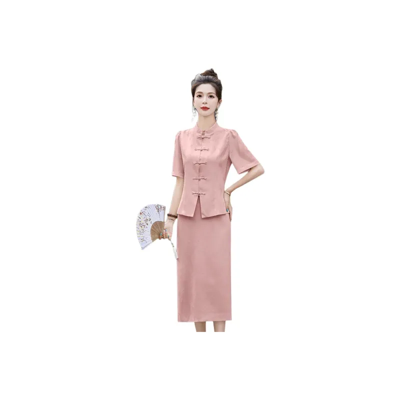 TEME Two Piece Skirt Sets Women's-3