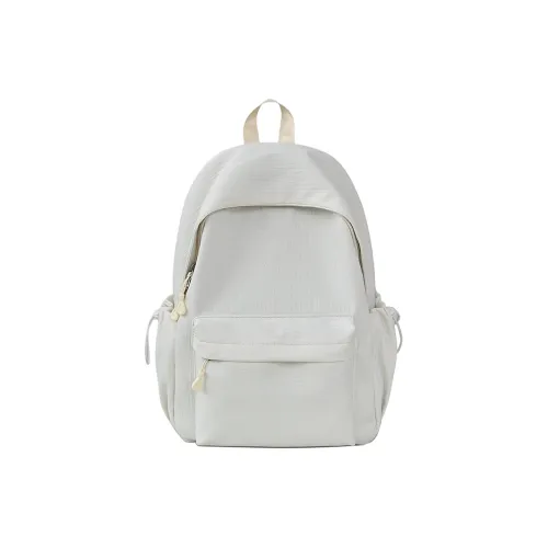 AIBAG Nylon Backpack Unisex White/Black/Pink/Green/Blue