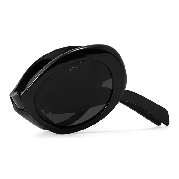 MK MINGKU TR/Memory Plastic Oval Sunglasses Unisex-2