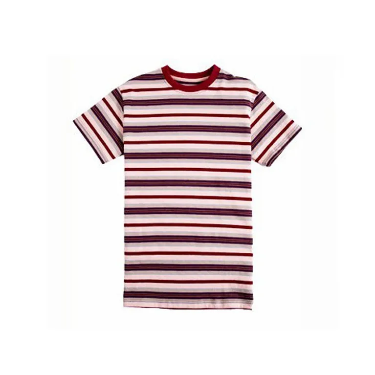 LUYOUYE T Shirts Women's Red Stripes-0