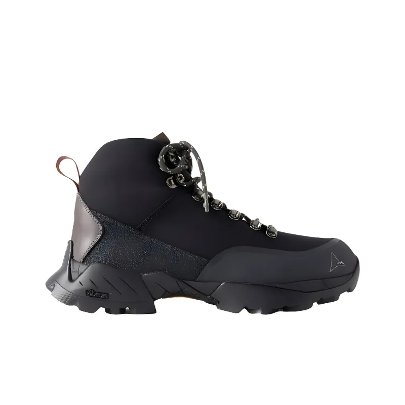 ROA x Loro Piana Andreas Ankle Boots Women's Marine Blue-1