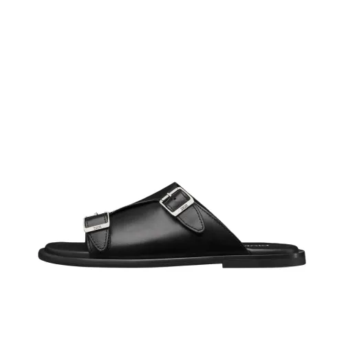 DIOR Alias Slide Slippers Men's Black
