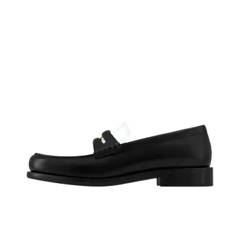 LOUIS VUITTON Oxford Loafers Men's Black White