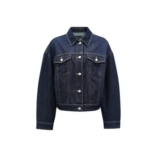VERO MODA Denim Jackets Women's Extra Dark Denim Blue