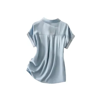 IHIMI Shirts Women's Light Blue